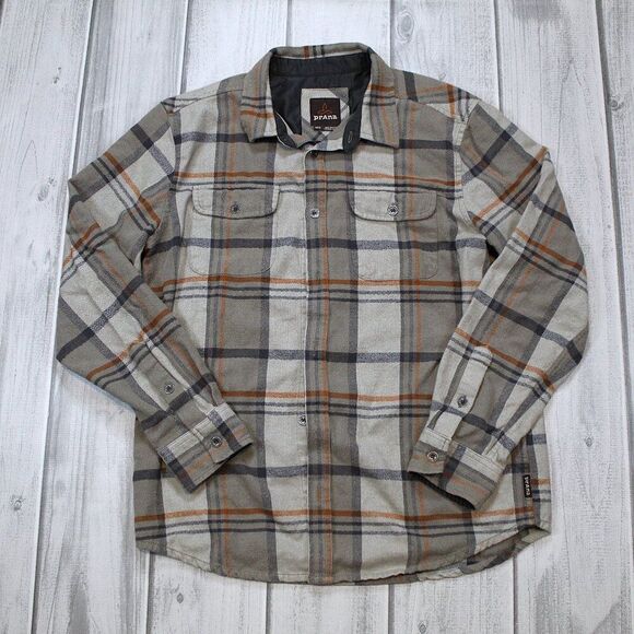 Prana Men's Flannel Shirt - Medium - Picture 1 of 7